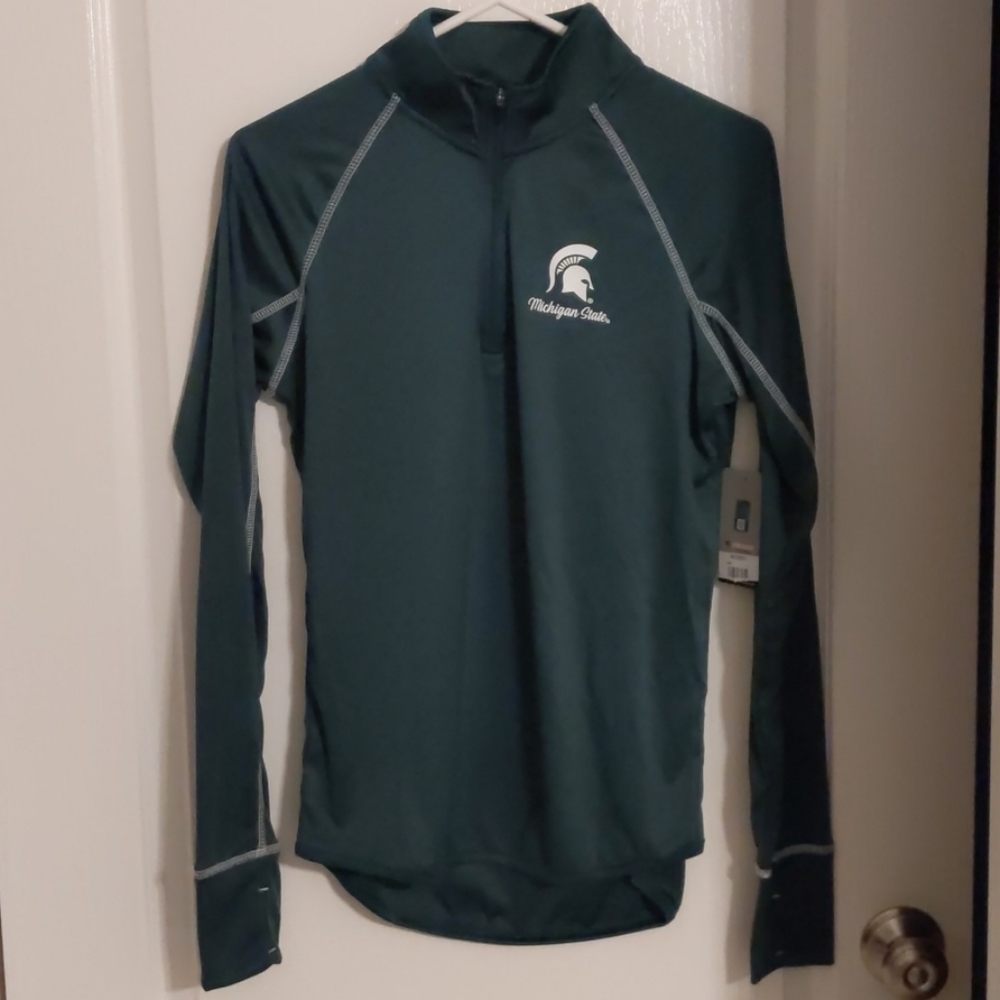 Michigan State 1/4 Zip Pullover